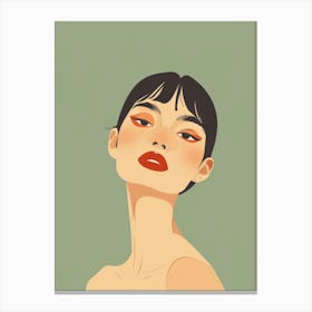 Asian Girl 27 Canvas Print