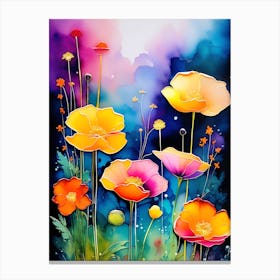 Poppies 9 Canvas Print