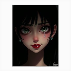 Anime Girl1 Canvas Print