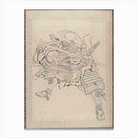 Album Of Sketches By Katsushika Hokusai And His Disciples, Katsushika Hokusai 6 Canvas Print