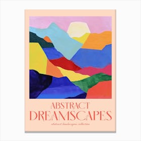Abstract Dreamscapes Landscape Collection 31 Canvas Print