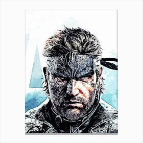 Metal Gear Solid Canvas Print