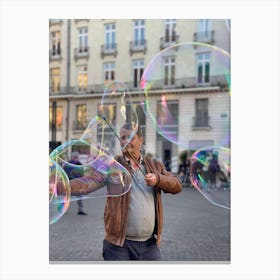 Soap Bubbles Canvas Print