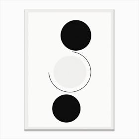 Minimal Abstract Shapes 67 Canvas Print