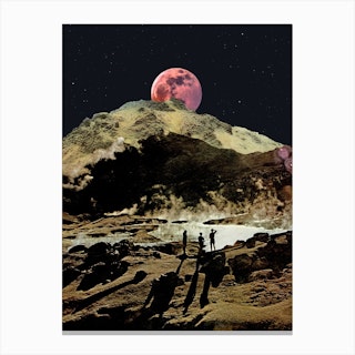 Moon Landing Canvas Print