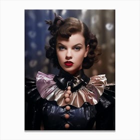 Color Photograph Of Judy Garland 3 Canvas Print