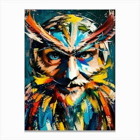 Owl man Canvas Print