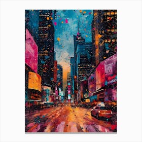 Times Square Canvas Print