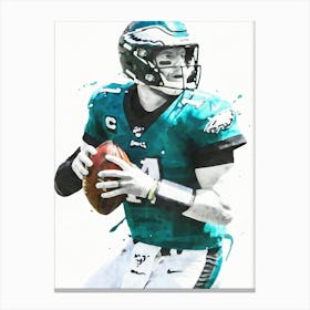 Carson Wentz Philadelphia 1 Canvas Print