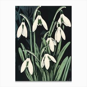 Snowdrops 3 Canvas Print