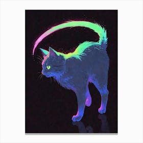 Rainbow Cat 3 Canvas Print