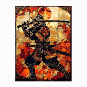 Samurai Canvas Print