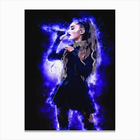 Spirit Of Ariana Grande In Manchester Canvas Print