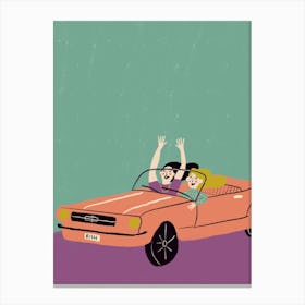 Like Thelma & Louise Canvas Print