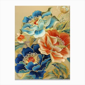 Chinese Flower Painting 26 Canvas Print