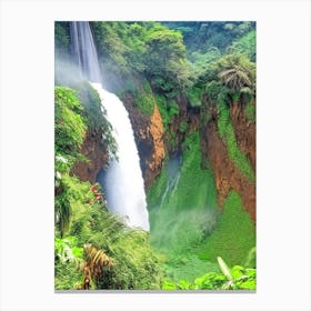 Sipi Falls, Uganda Majestic, Beautiful & Classic (1) Canvas Print