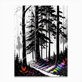 Forest 59 Canvas Print