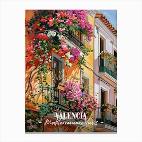 Mediterranean Views Valencia 3 Canvas Print