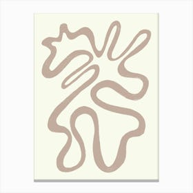 Squiggle Canvas Print