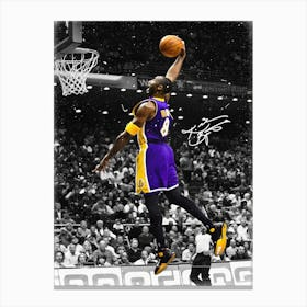 Kobe Bryant 1 Canvas Print