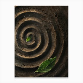 Sand Dandelion Canvas Print