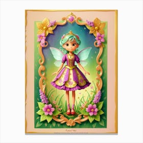 Fairy In A Frame Canvas Print