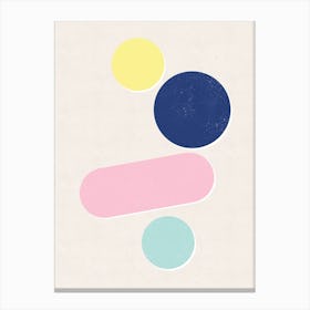 Balancing Shapes Canvas Print