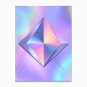 Holographic Diamond Canvas Print