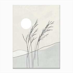 Twigs In The Wind 1 Canvas Print