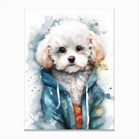 Poodle Canvas Print