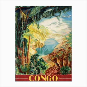Beautiful Nature Of Congo Canvas Print