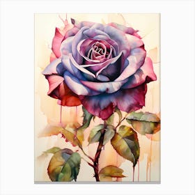 Rose Painting 1 Canvas Print