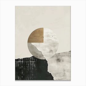 Moon minimal Canvas Print