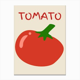 Tomato Poster Canvas Print