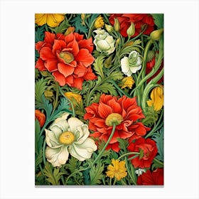 Flower Pattern Canvas Print