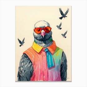 Pigeon 4 Canvas Print