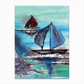 Bon Voyage painted by Paoling Rees Canvas Print