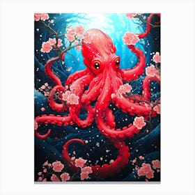 Octopus 1 Canvas Print