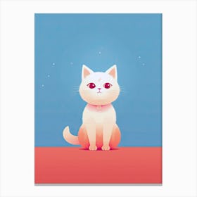 Cute Cat Canvas Print