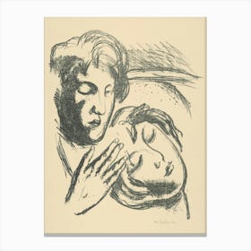 Lovers, Mikuláš Galanda (8) Canvas Print