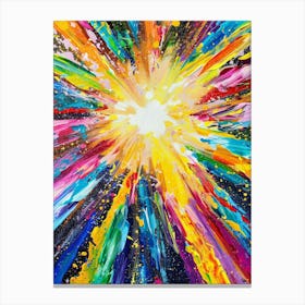 Bright Burst Canvas Print