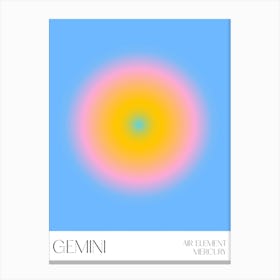 Gemini Aura Canvas Print