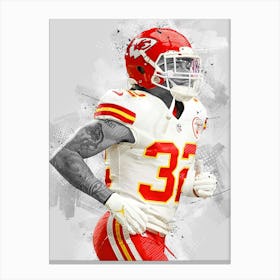 Utyrann Mathieu Kansas City Chiefs Canvas Print