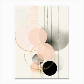 Abstract Circles Canvas Print 1 Canvas Print