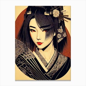Geisha 45 Canvas Print
