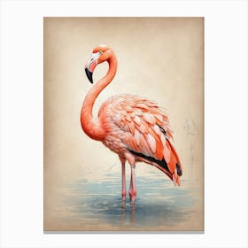 Flamingo Canvas Print 1 Canvas Print