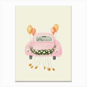 Just Married Canvas Print