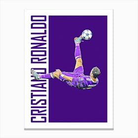 Cristiano Ronaldo, Cr7 (3) Canvas Print