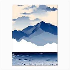 Mountains In The Sky 3 Canvas Print