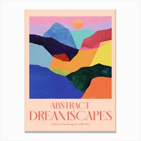 Abstract Dreamscapes Landscape Collection 12 Canvas Print